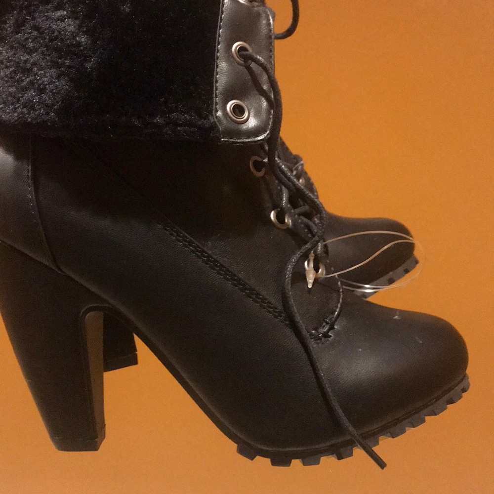 Black boots